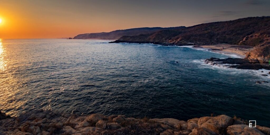 Playa Punta Cometa Oaxaca