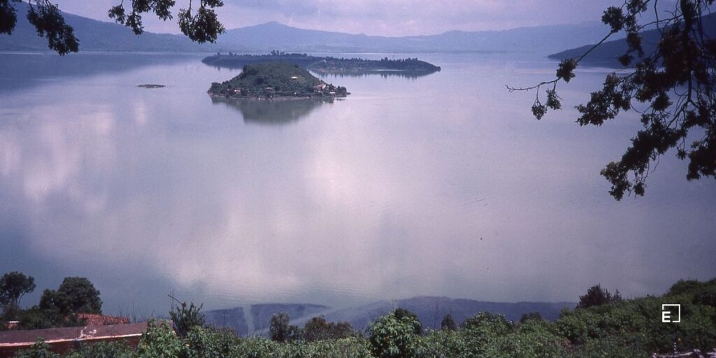 El lago de Pátzcuaro