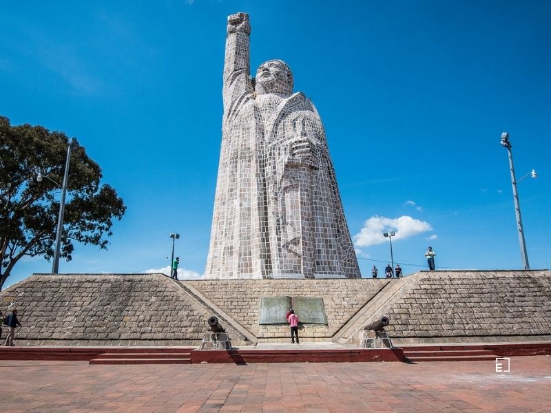 Monumento a José María Morelos en Janitzio, Michoacán