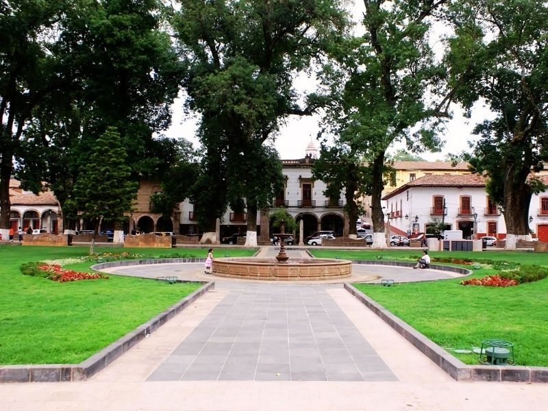 Patzcuaro Plaza Vasco de Quiroga